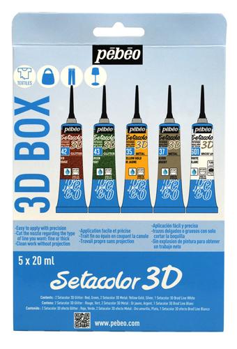 Pebeo Setacolor 3D Sets 3D Set