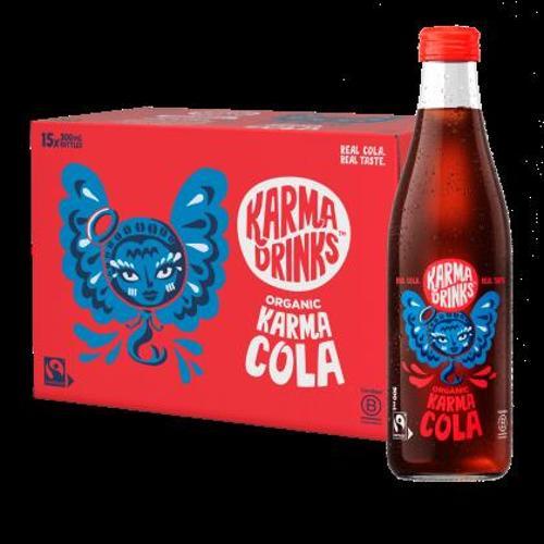 Organic Karma Cola Bottles Karma Drinks 15 x 300ml