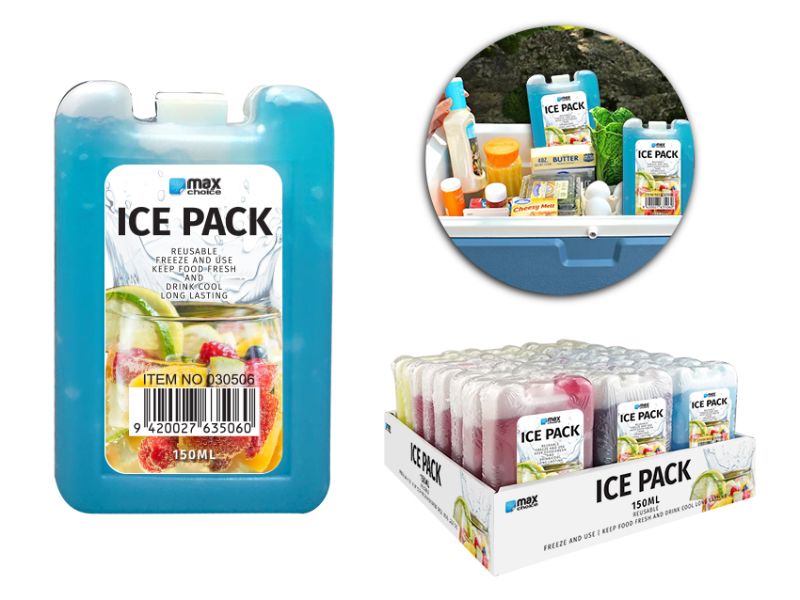 Ice Pack - Max Brand 150ml (24 Asstd Units)