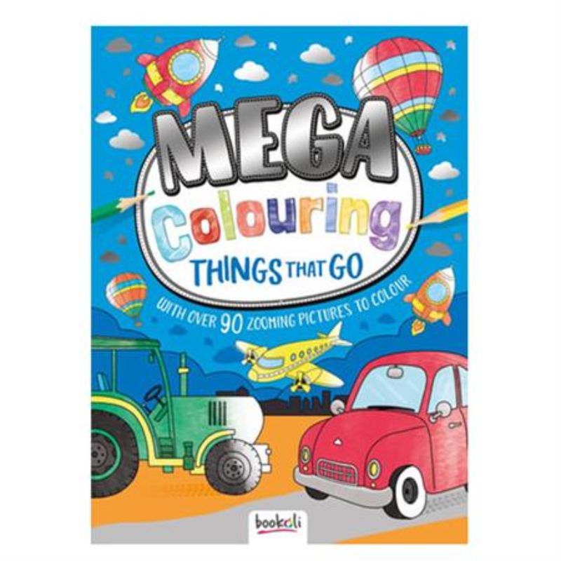 Mega Colouring Book - Things That Go