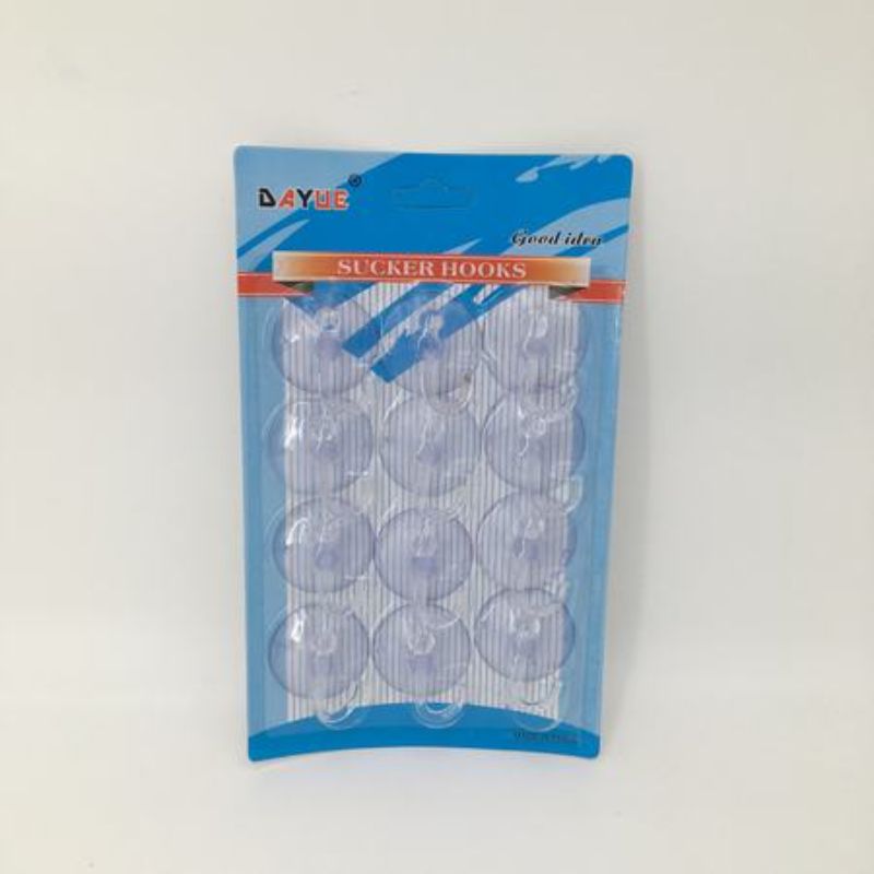 Suction Hooks (12 Packs)