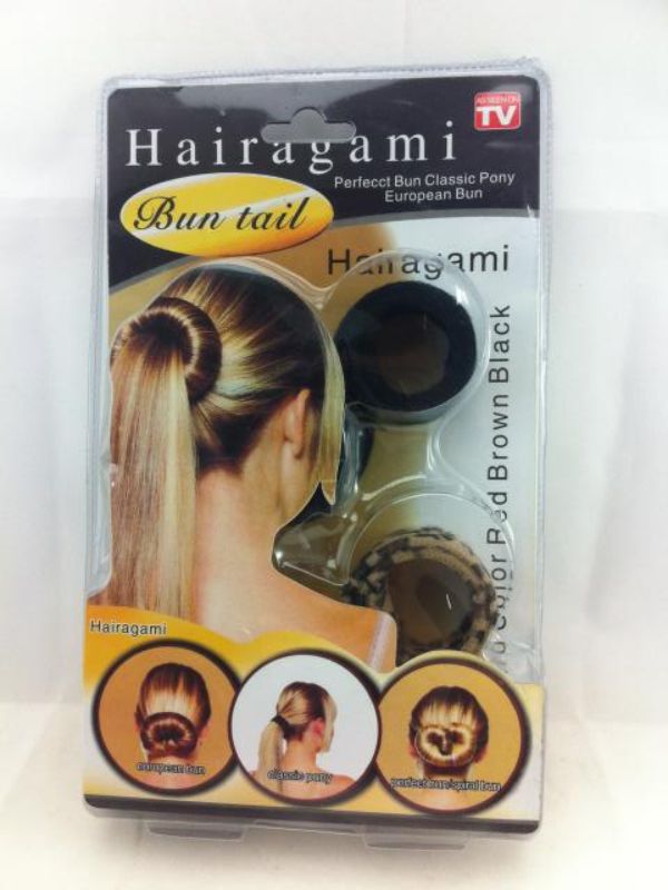Set of 6 Hairagami hair bands in vibrant colors for secure, stylish hairstyles; perfect for all occasions and hair types.