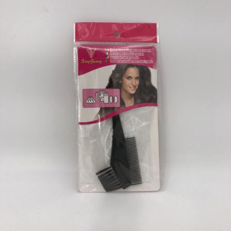 Set of 4 dye hair tools in 12 sets, perfect for coloring hair with precision and ease.