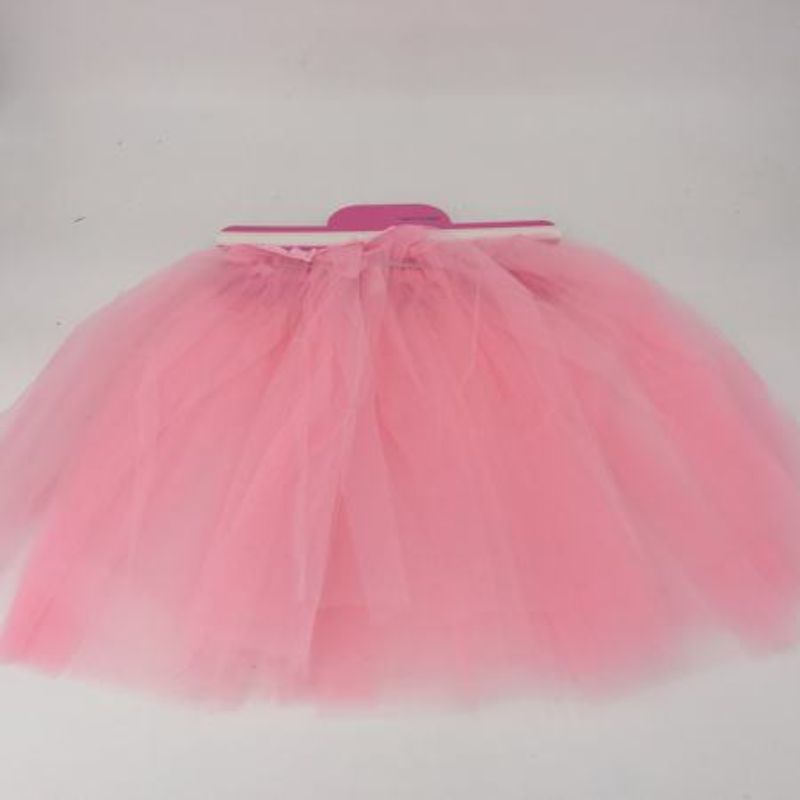 Set of 12 plain pink tutus, each 40cm, perfect for enhancing event decor at parties and celebrations.