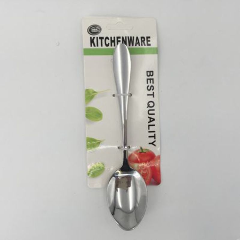 Elegant 18-piece silver spoon set in stainless steel, perfect for dining, easy to maintain, and dishwasher safe.