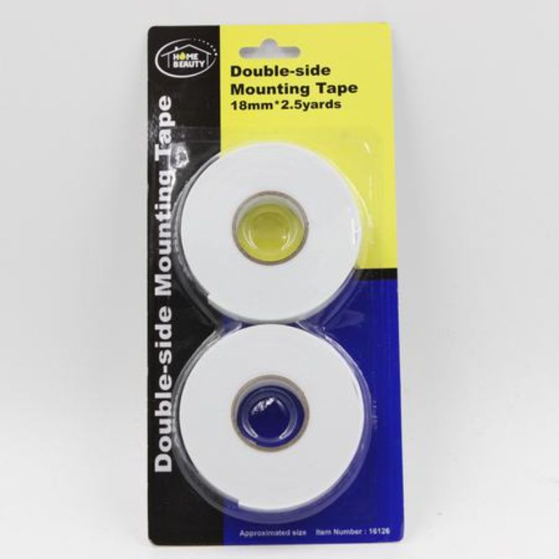 Double Side Mounting Tape - 18mm x 2.5Y (Set of 12)