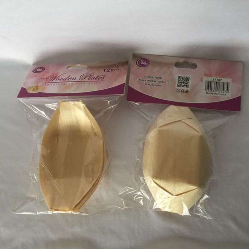 Wooden Plates - 5" (144pcs)