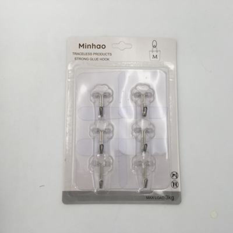 Trackless Hooks - 6pcs (12 Packs)