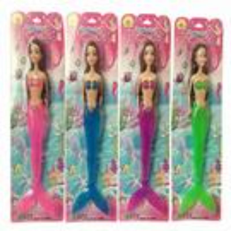 Mermaid Doll - Fashion Real Light 11.5" (Set of 6 Asstd)
