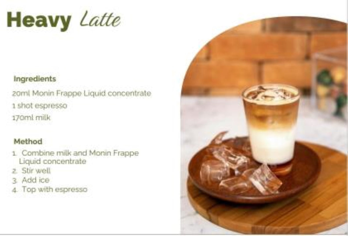Syrup Liquid Frappe Concentrate - Monin (1L)
