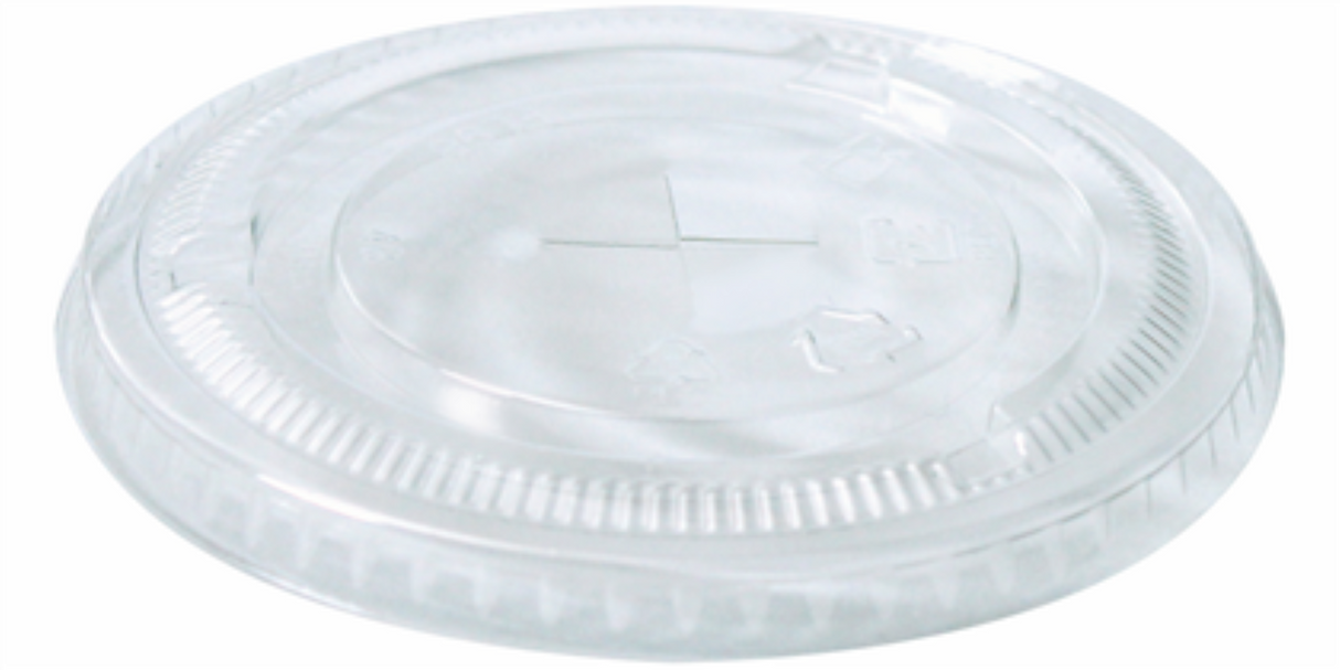 Lid Flat PET for 420-510ml Cup - Huhtamaki (100PC)
