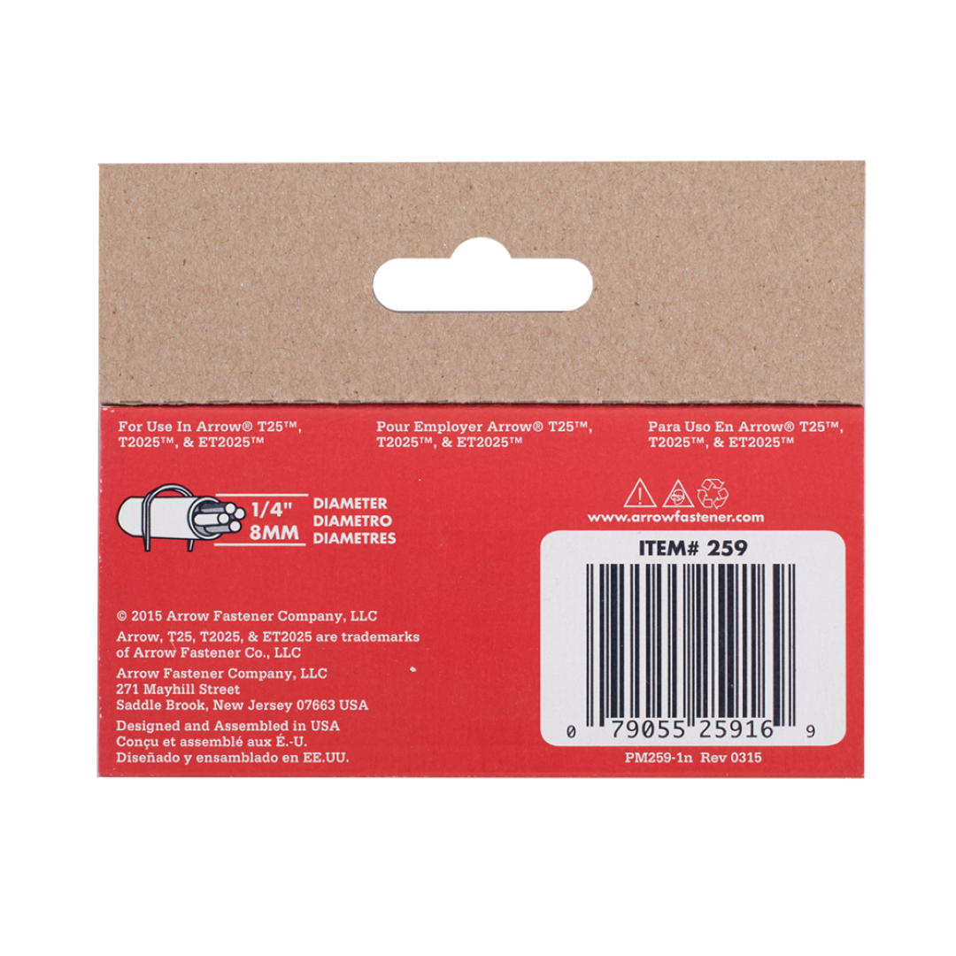 ARROW T25 14mm Staples