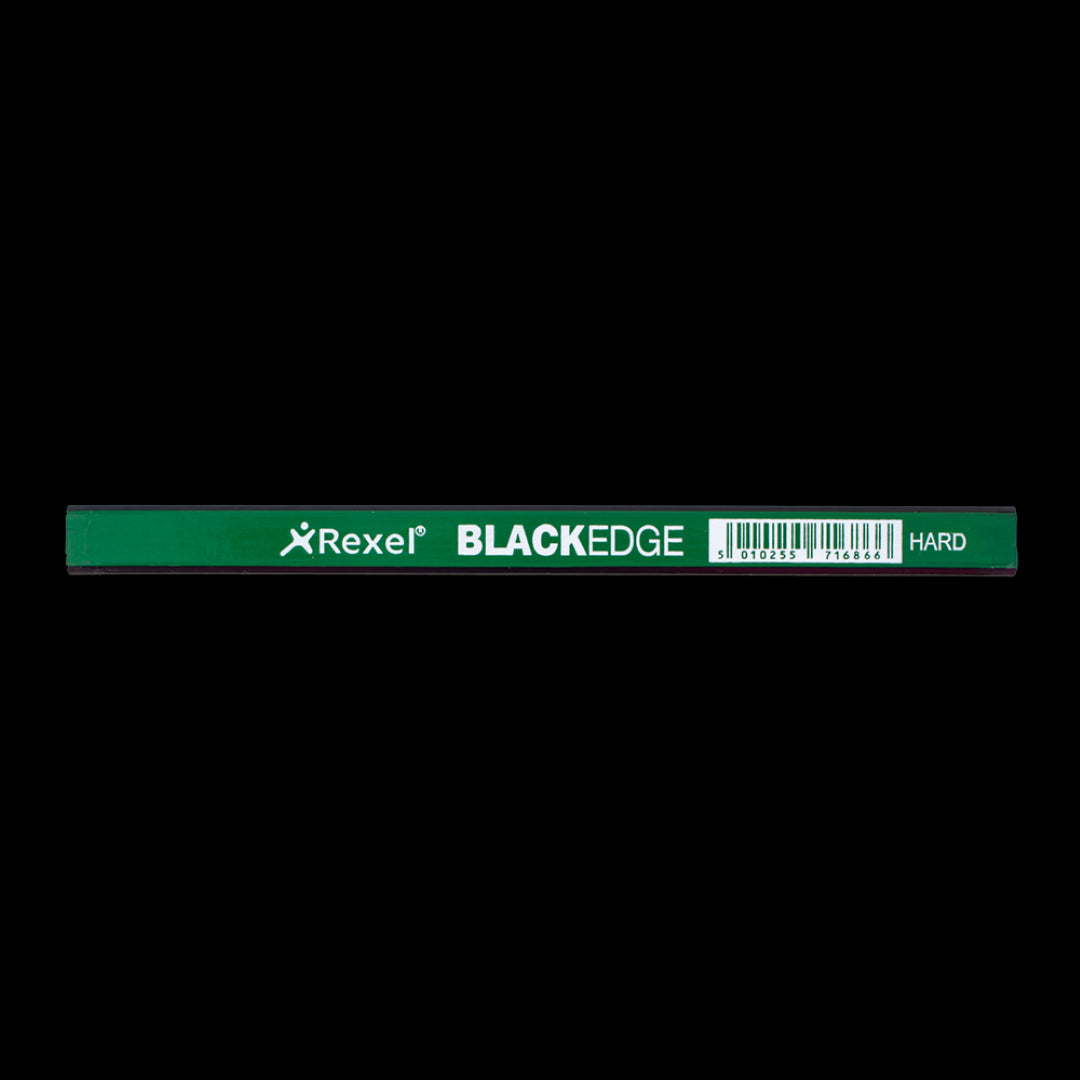 Green BLACKEDGE Carpenters Pencil designed for precision woodworking, featuring hard graphite for sharp, visible markings.