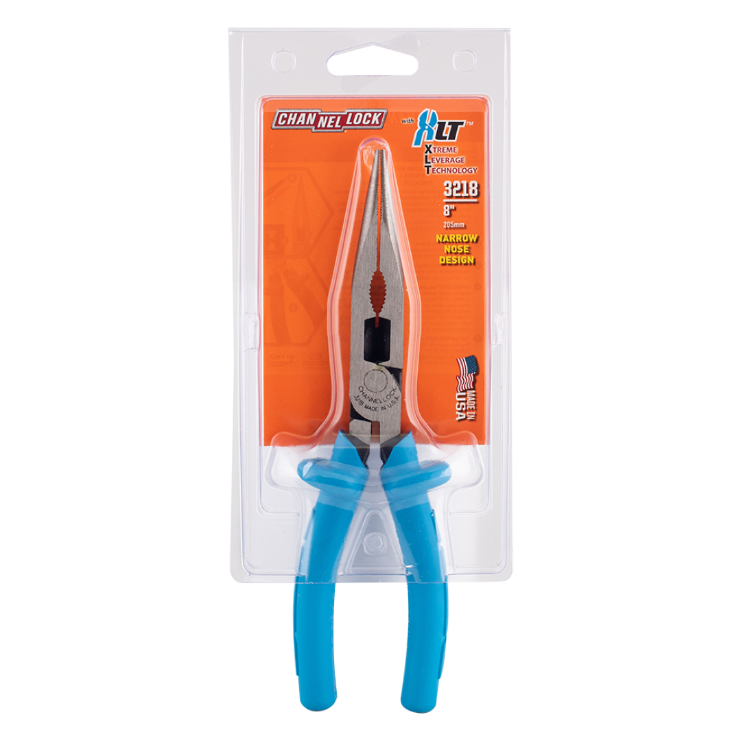 CHANNELLOCK 205mm Insulated Long Nose Plier, Posi-Grip