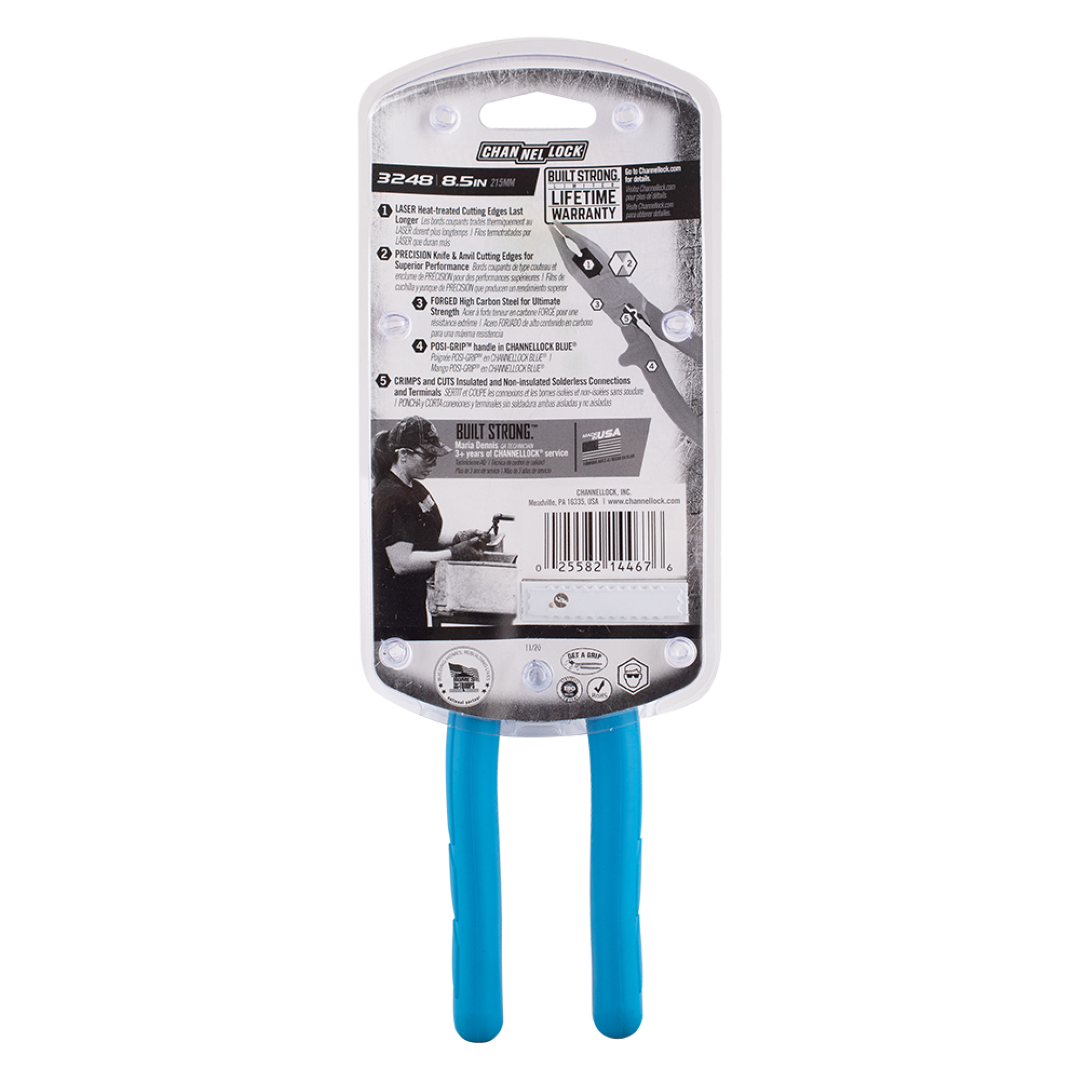 CHANNELLOCK 205mm Insulated Linesman Plier, Posi-Grip