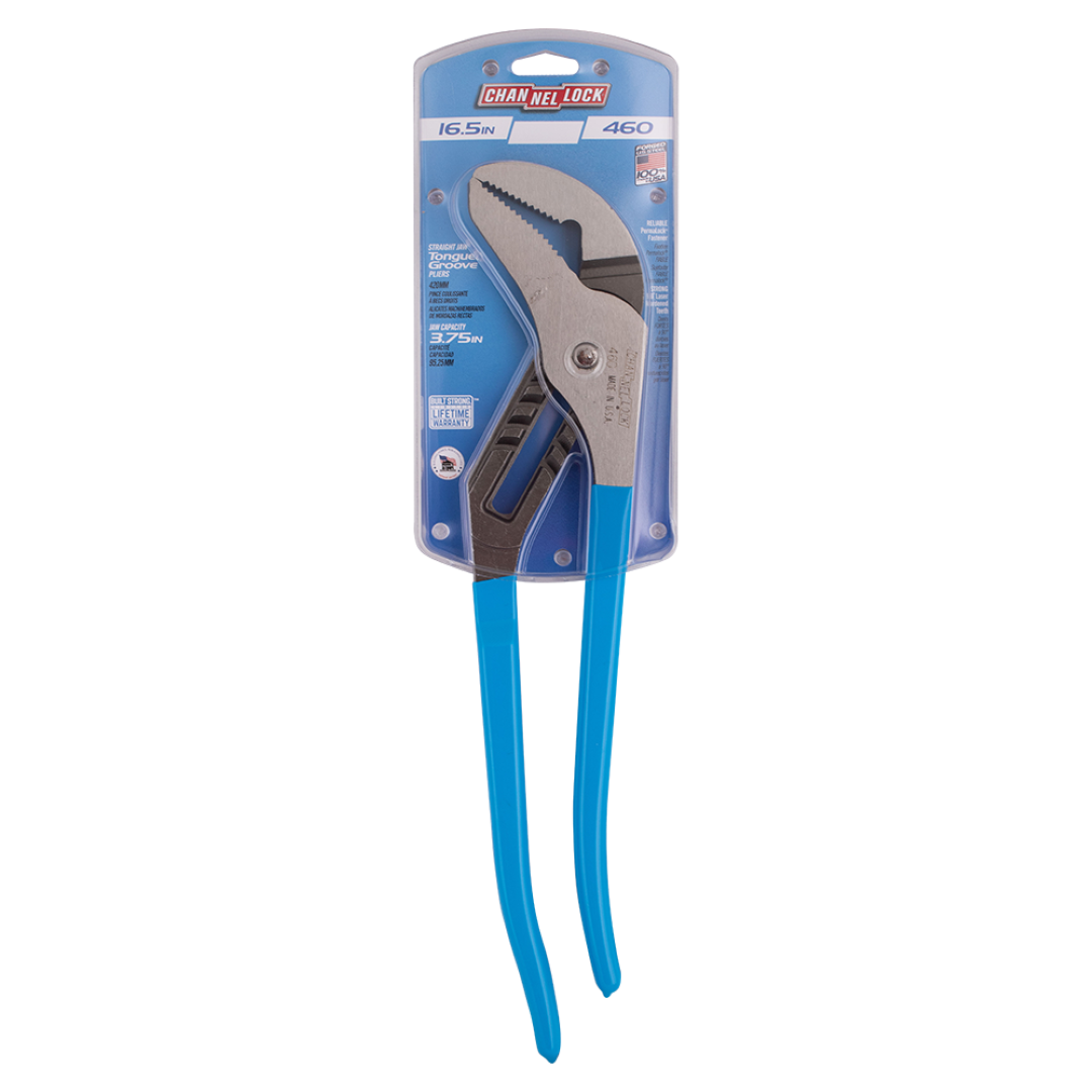CHANNELLOCK 420mm Straight Jaw Tongue & Groove Plier