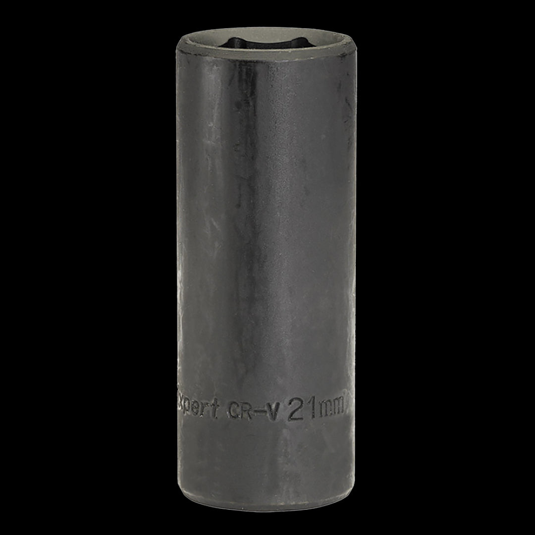 DRAPER 21mm 1/2 Inch Drive Deep Impact Socket