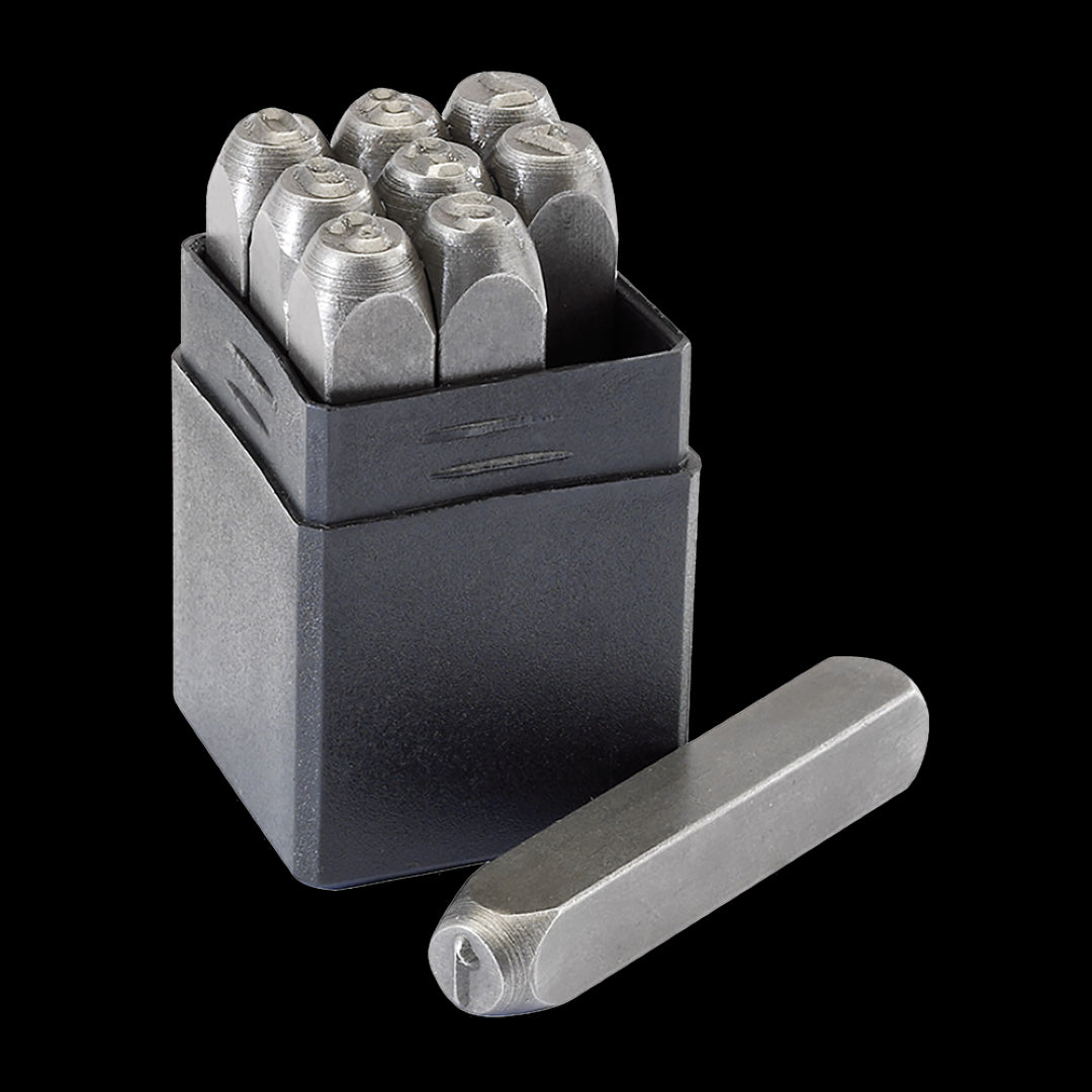 DRAPER 6mm Number Punch Set