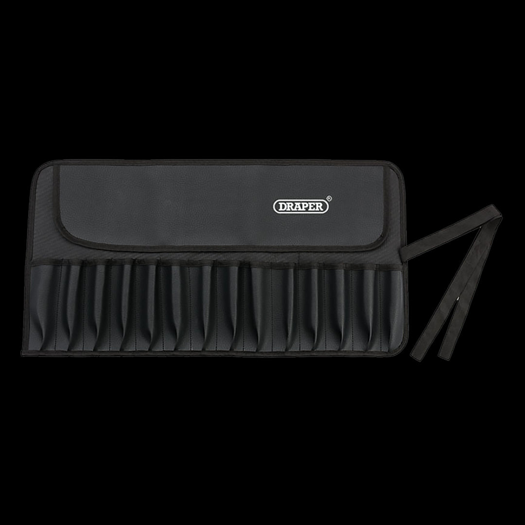 DRAPER 14 Pocket PVC Tool Roll