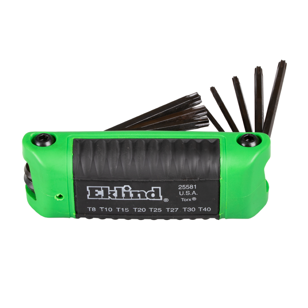EKLIND Ergo-Fold Torx Key Set - 8pc