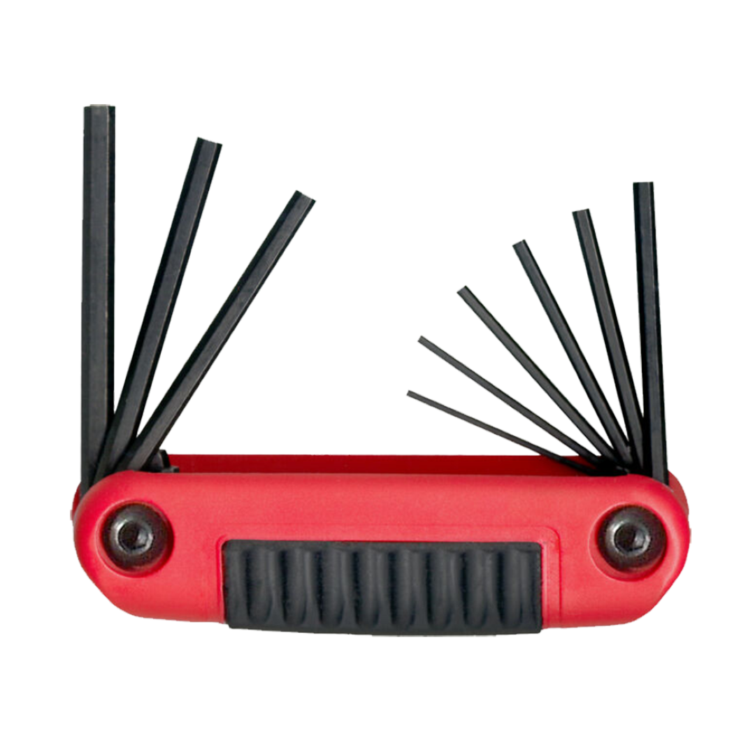 EKLIND Ergo-Fold Hex Key Set (0.050"- 3/16") - 9pc