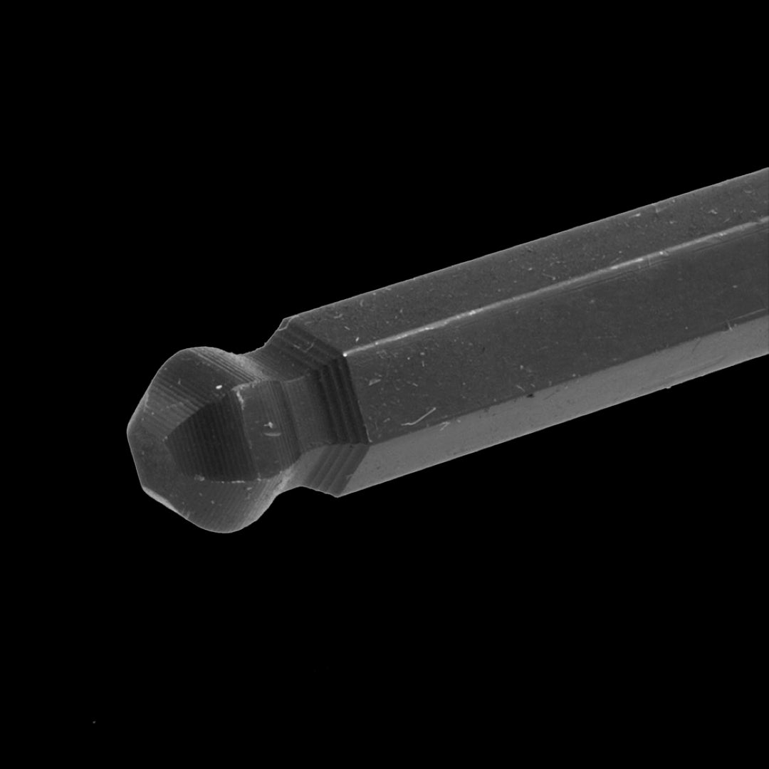 EKLIND Power-T Ball-Hex Key, 3/8", 225mm, with T-handle for increased torque and slip-resistant grip for comfortable use.