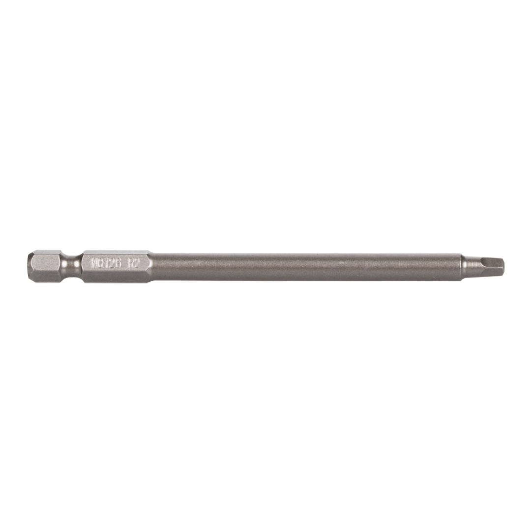 GFB No.2 Square Bit - 100mm, durable and precise screwdriver bit for professionals in aviation, construction, and automotive.