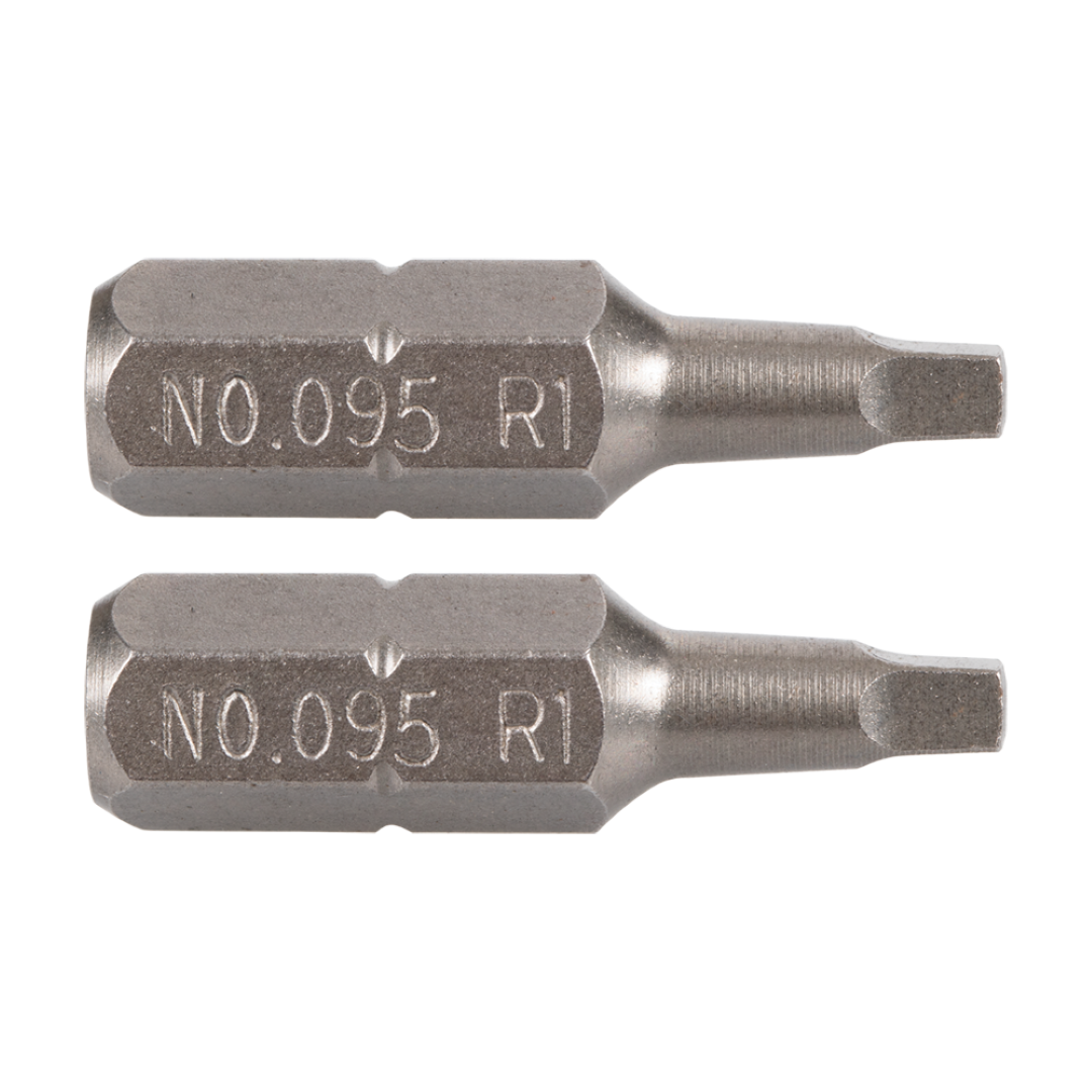 GFB No.1 Square Bit - 25mm x 2 Pack