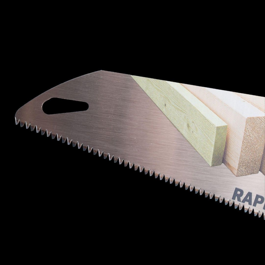 G-MAN 400mm Hand Saw Premium – Rapid with ergonomic grip, 3-edge teeth for quick cuts; ideal for pruning and carpentry.