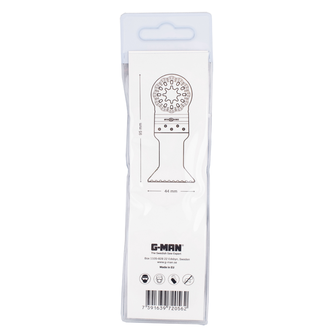 G-MAN Oscillating Saw Blade, Universal BIM Metal/Wood