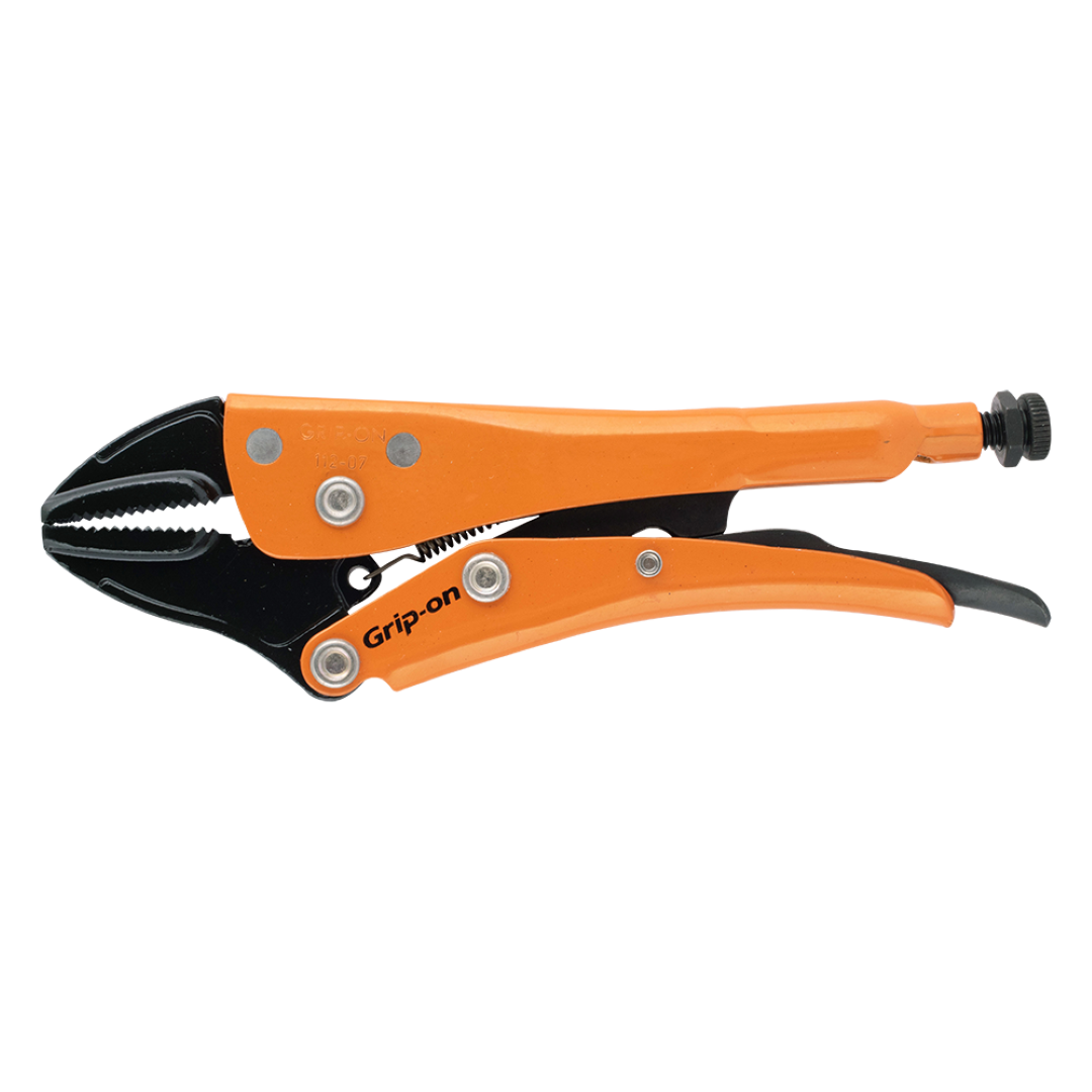 GRIP-ON 190mm Straight Jaw Locking Plier