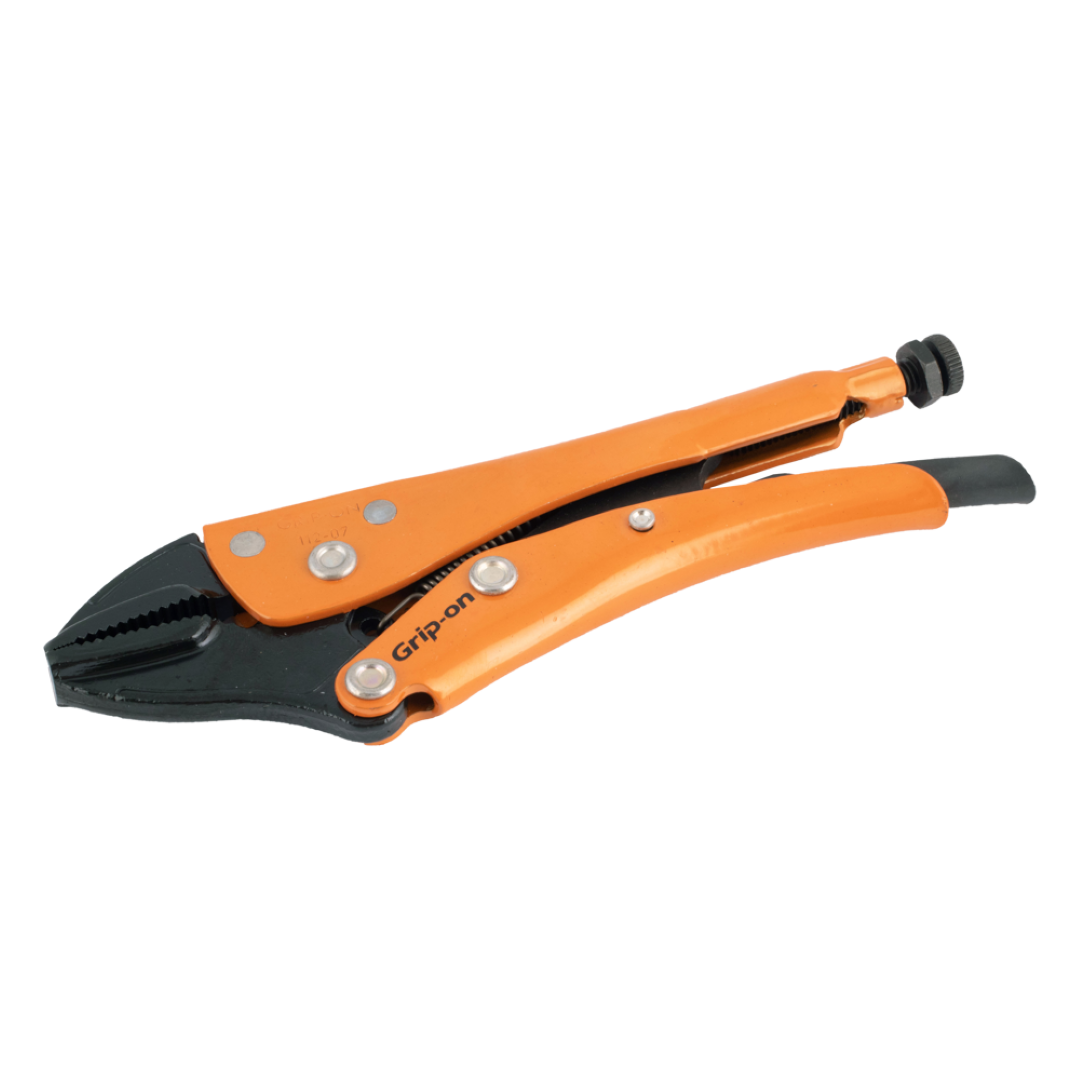 GRIP-ON 190mm Straight Jaw Locking Plier