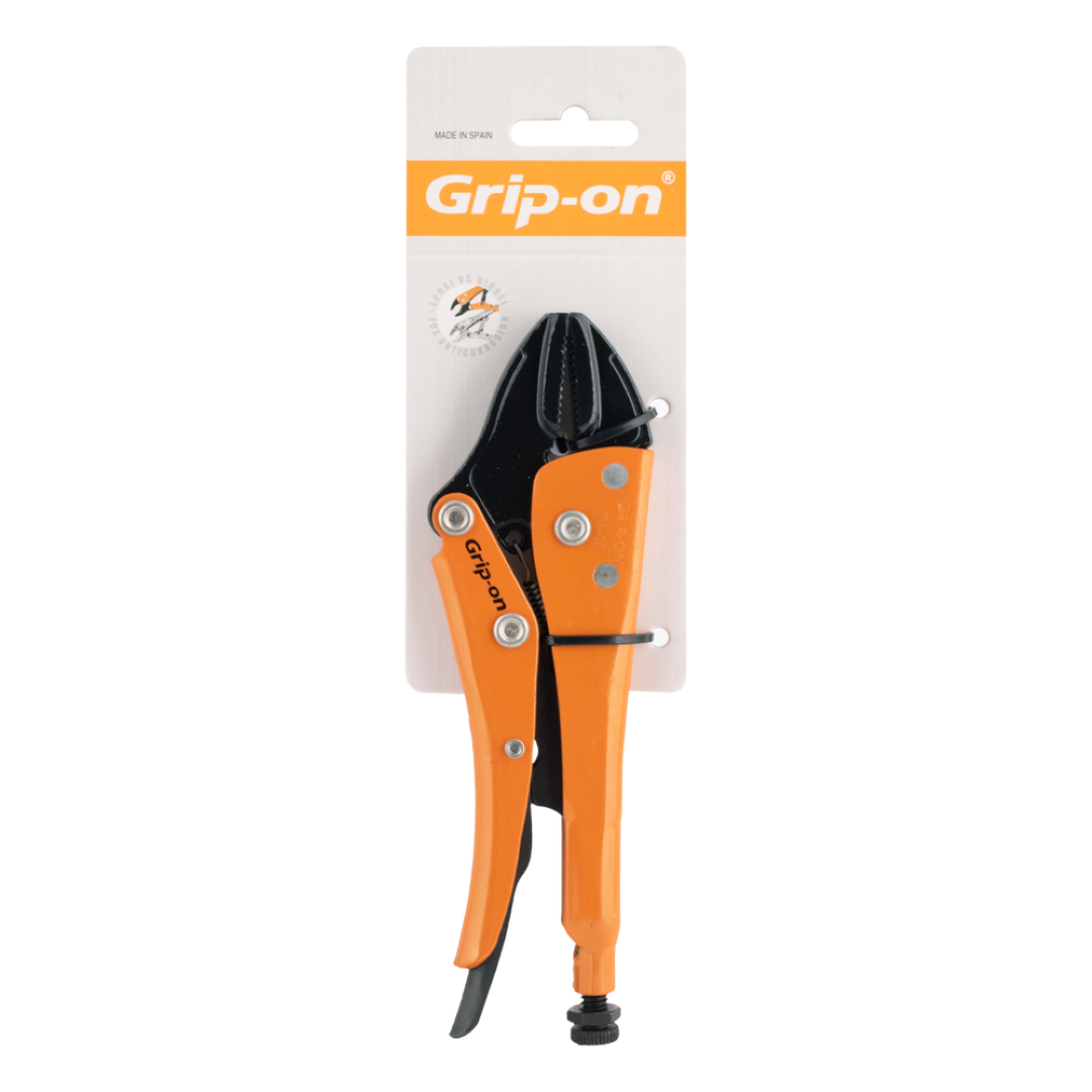 GRIP-ON 190mm Straight Jaw Locking Plier