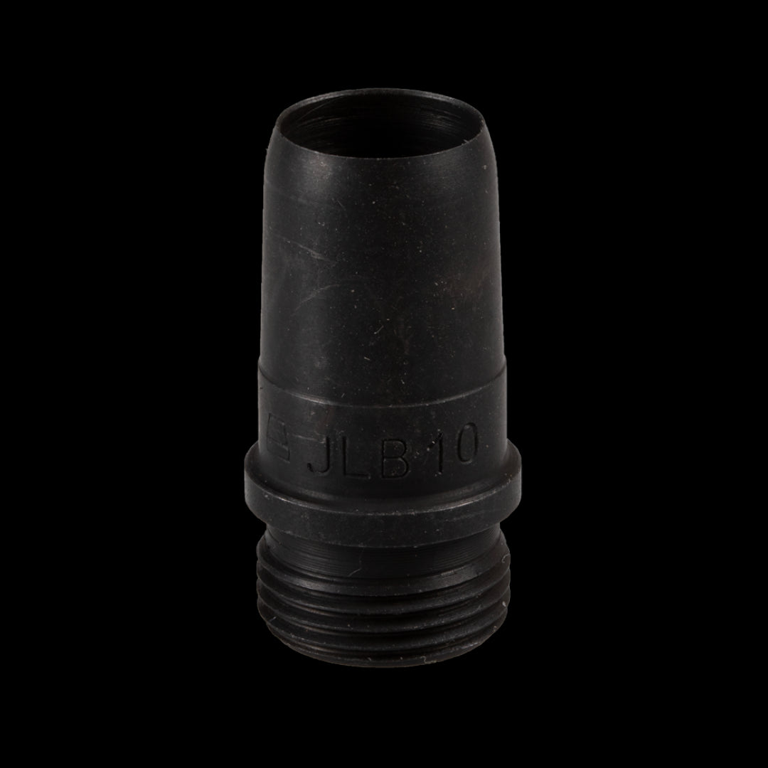 MAYHEW 10mm Hollow Punch tool for precise holes in cloth, vinyl, leather, and light metal with dual cutting heads for efficiency.