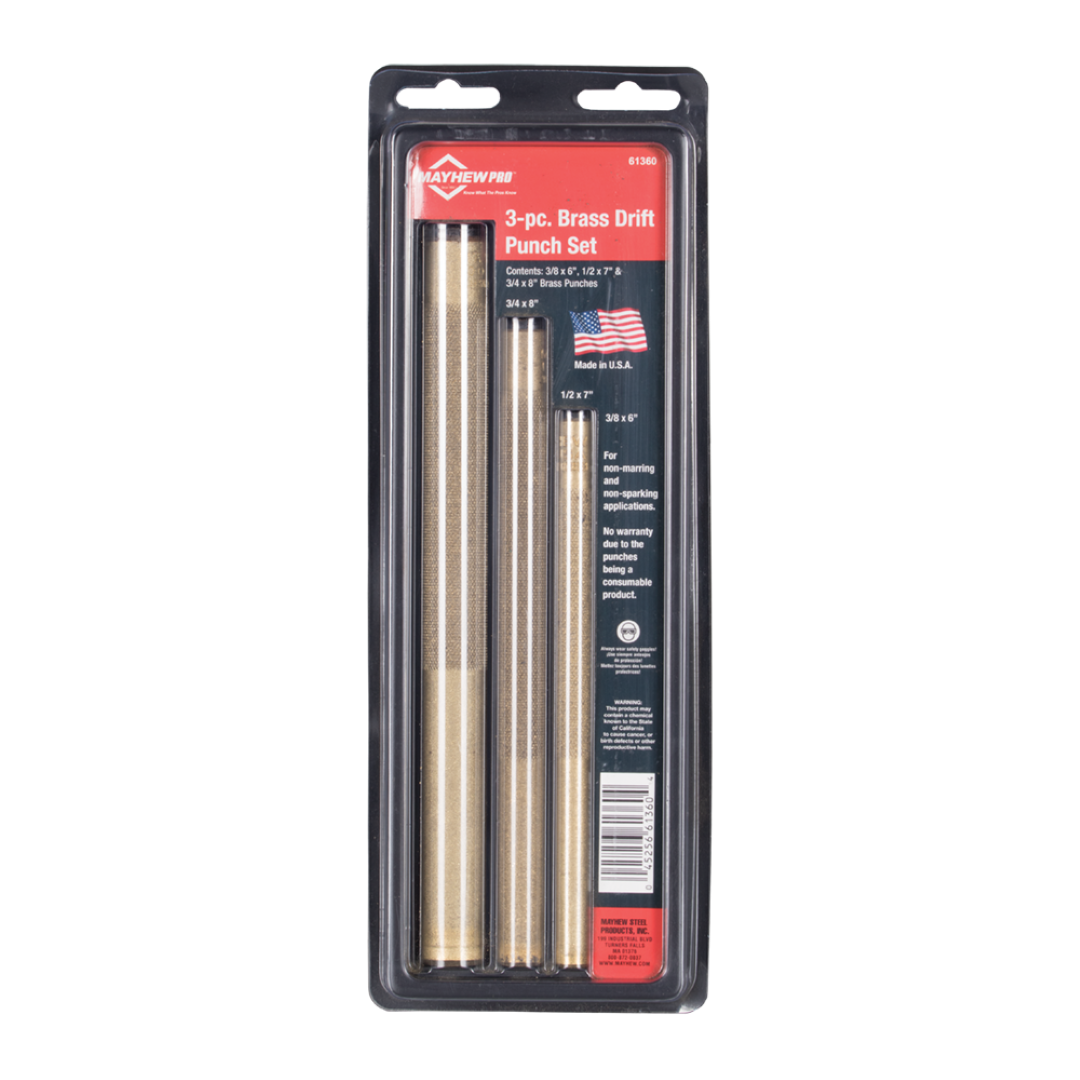 MAYHEW Brass Punch Set - 3pc