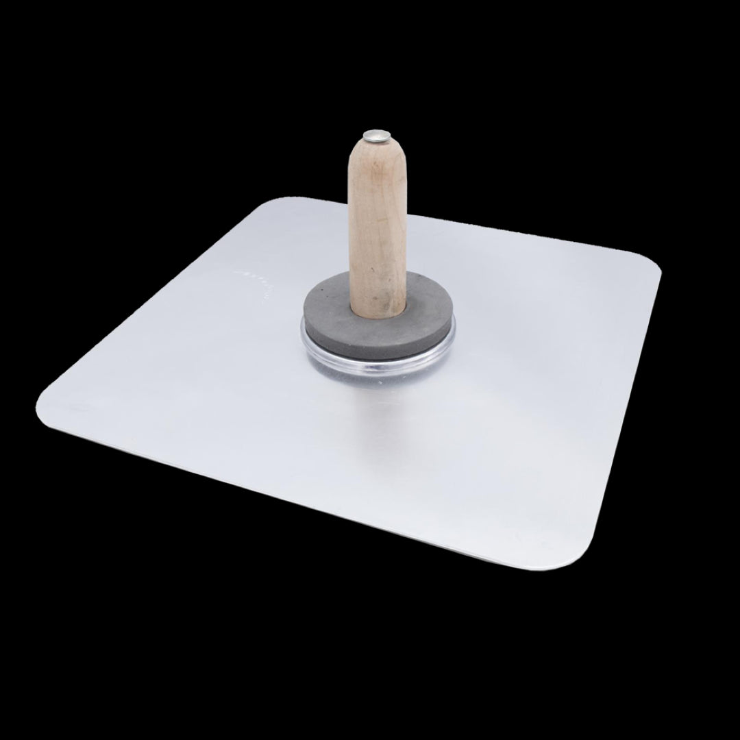 Aluminium hawk measuring 325mm, perfect for plastering and masonry with a lightweight design for easy handling.