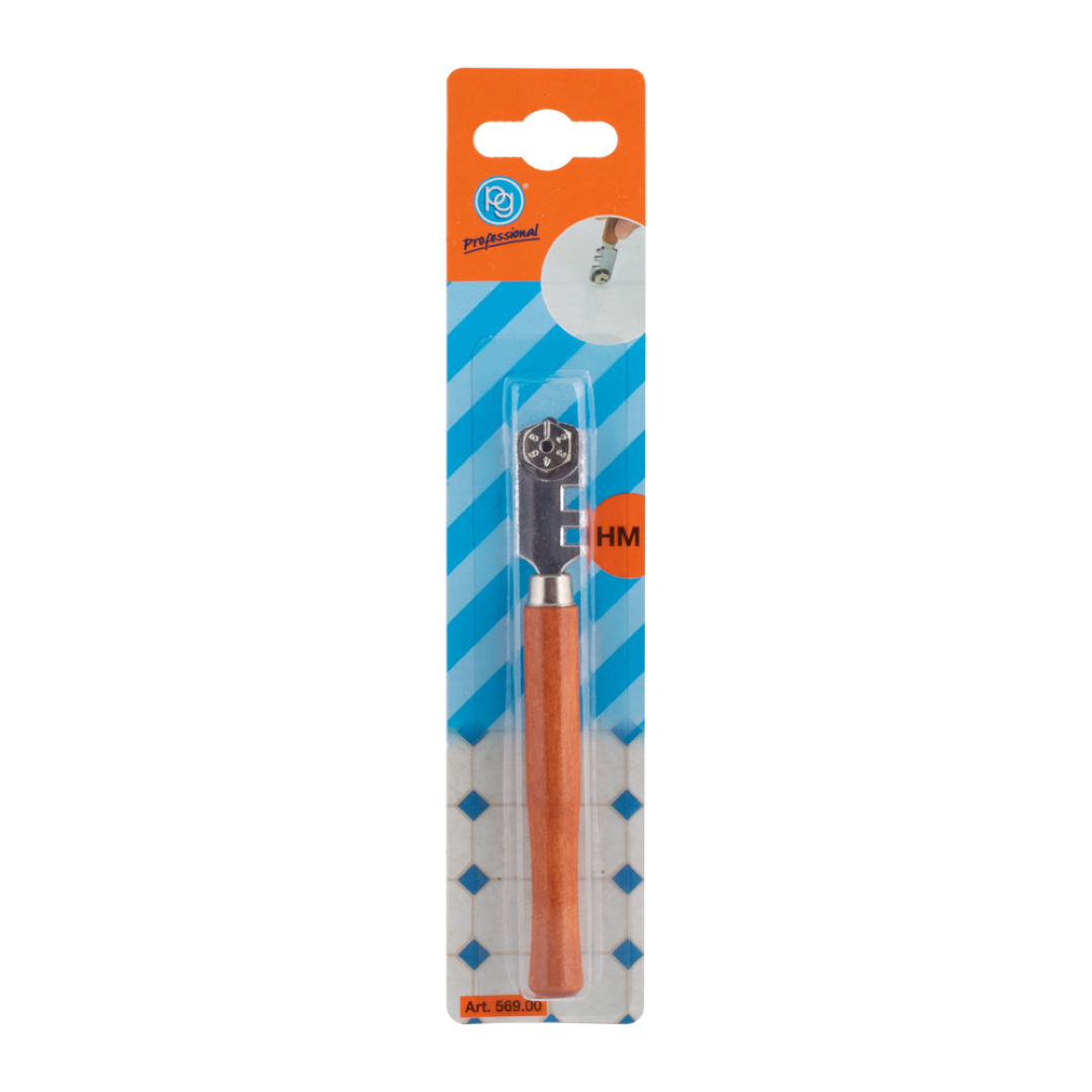 PG PROFESSIONAL 6-Wheel Glass Cutter