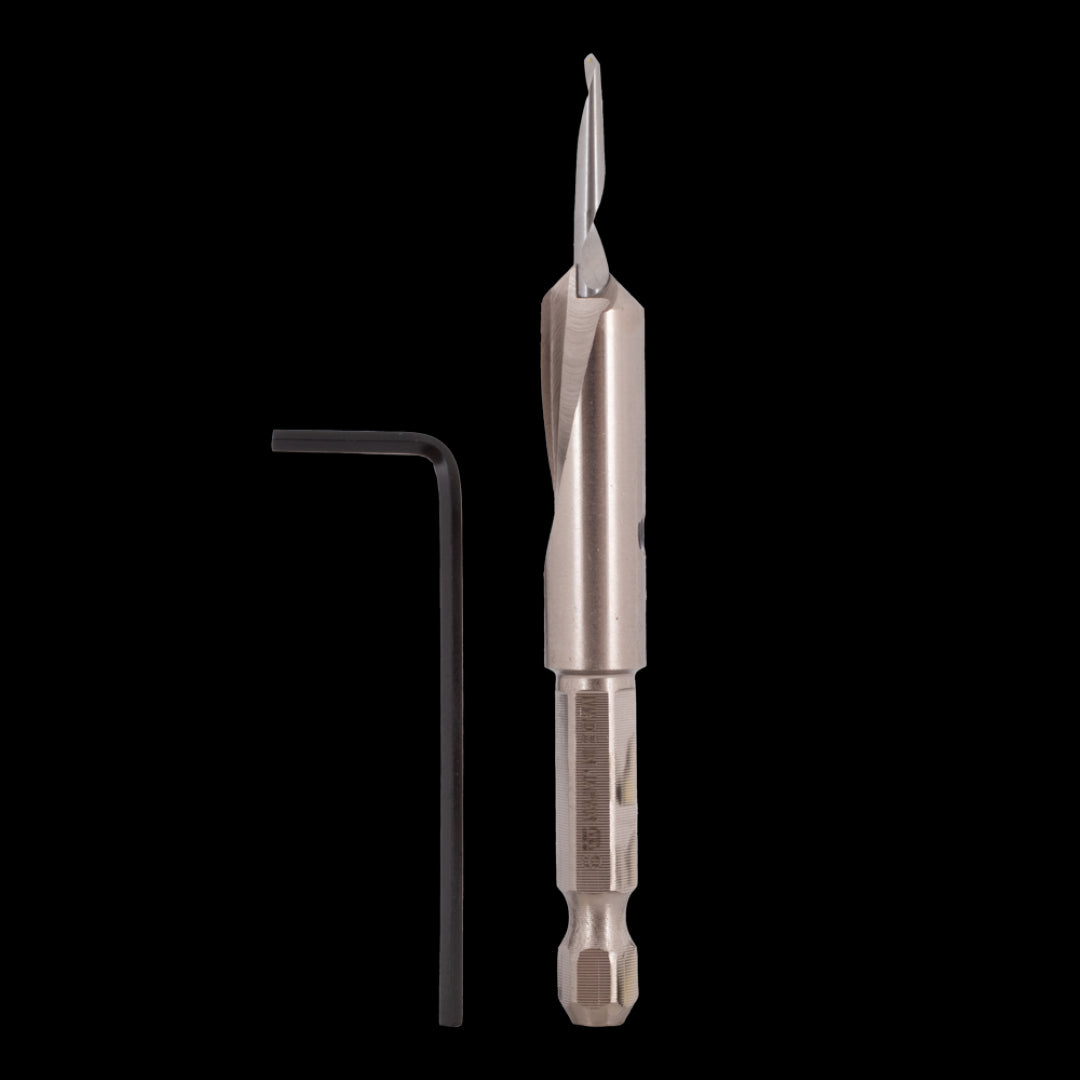 STAR-M 9mm Countersink drill bit for precision drilling and countersinking in hardwoods, softwoods, and damp wood.