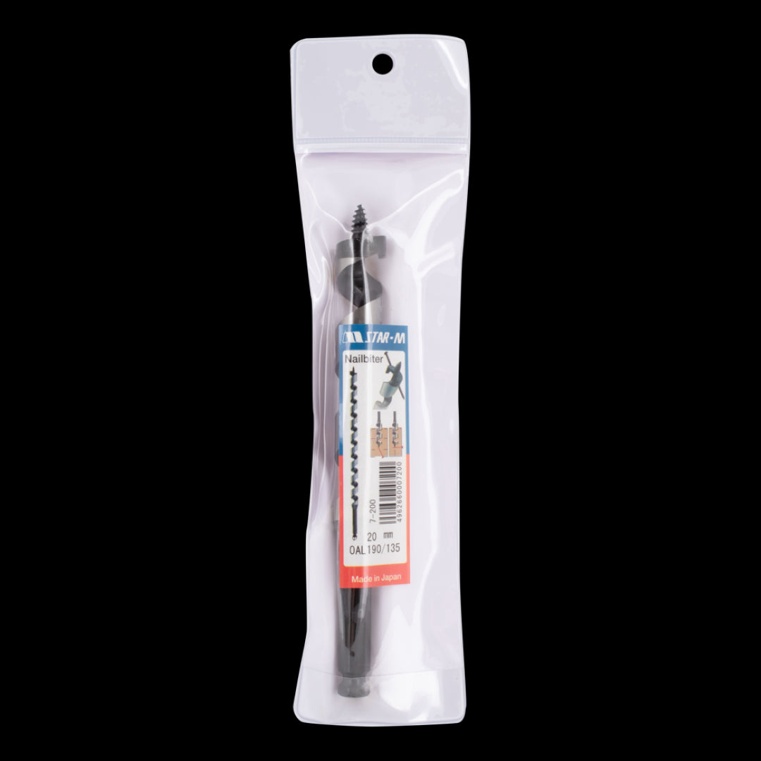 STAR-M Nail Biter Ship Auger (20mm x 190mm)