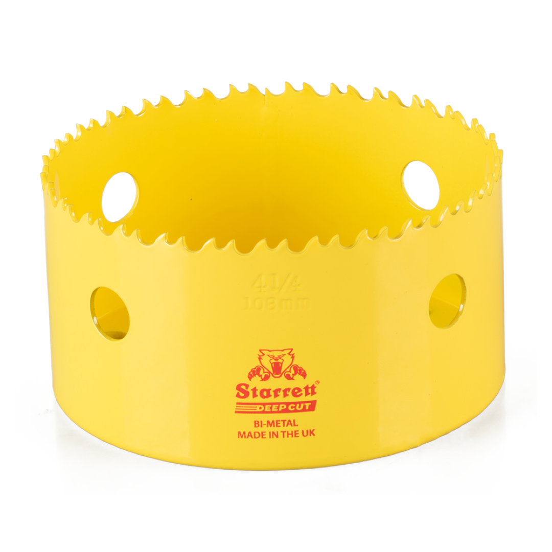STARRETT 108mm Deep Cut Holesaw