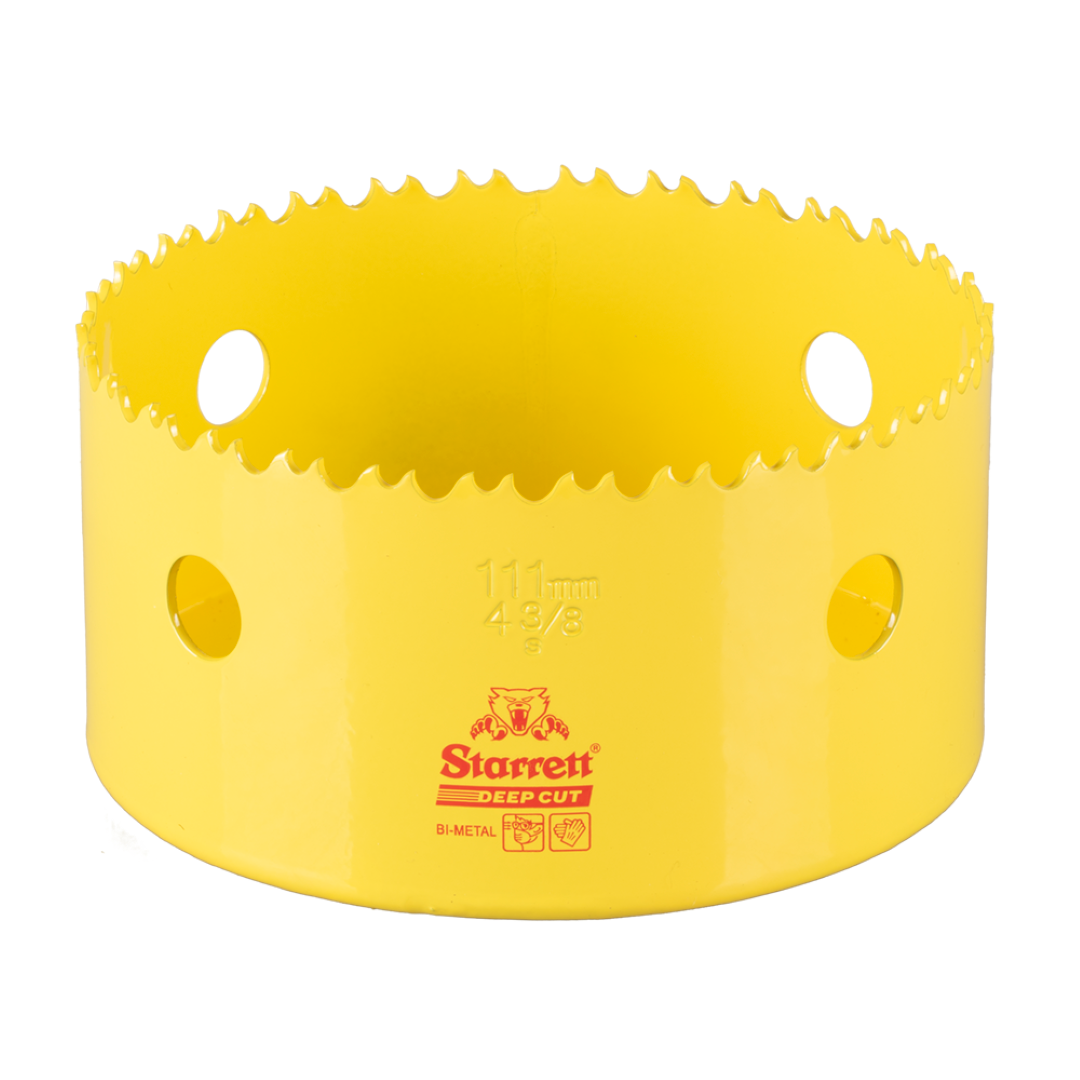 STARRETT 111mm Deep Cut Holesaw