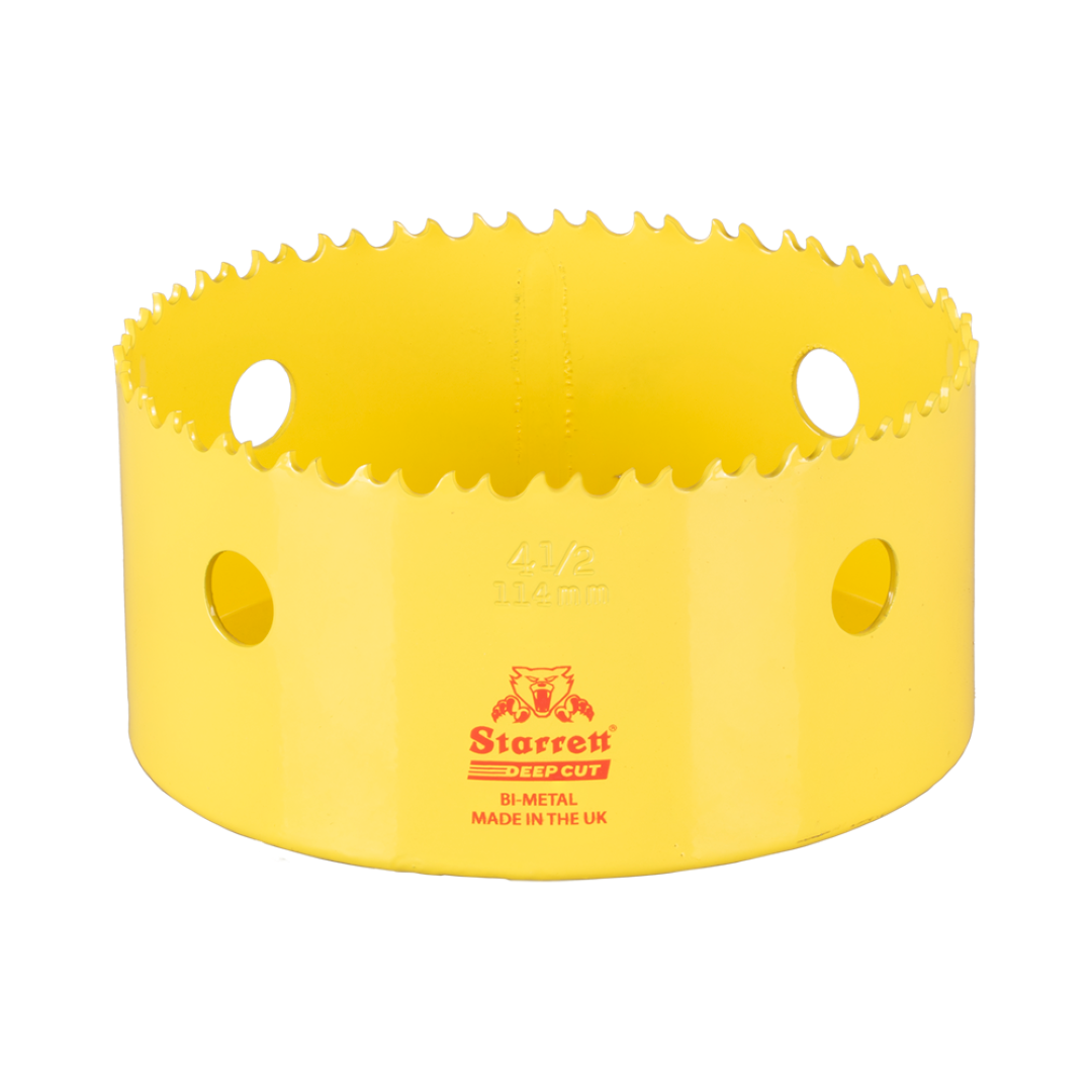 STARRETT 114mm Deep Cut Holesaw
