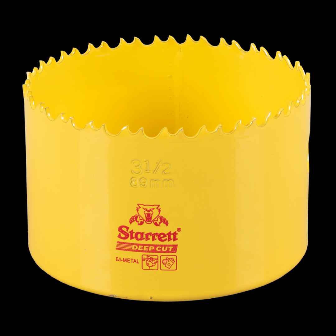 STARRETT 89mm Deep Cut Holesaw