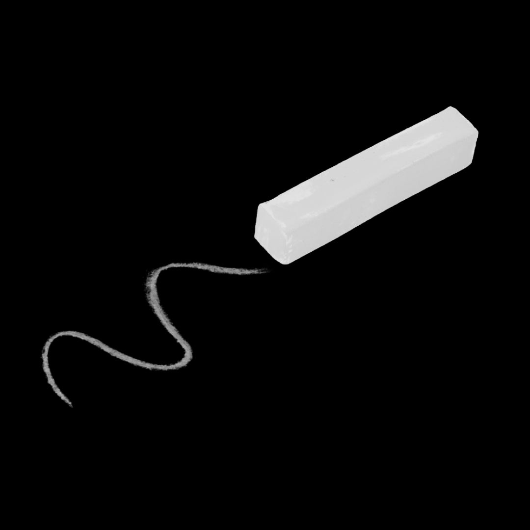 VINCO 48pc White Square Chalksticks