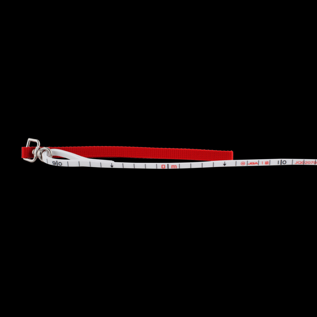 YAMAYO 100m Surveyors Rope: Durable PVC-coated fiberglass rope with high visibility for precise measuring in tough environments.