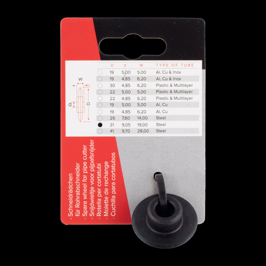 ZENTEN Cutting Wheel for Steel Pipes (31mm x 19mm)