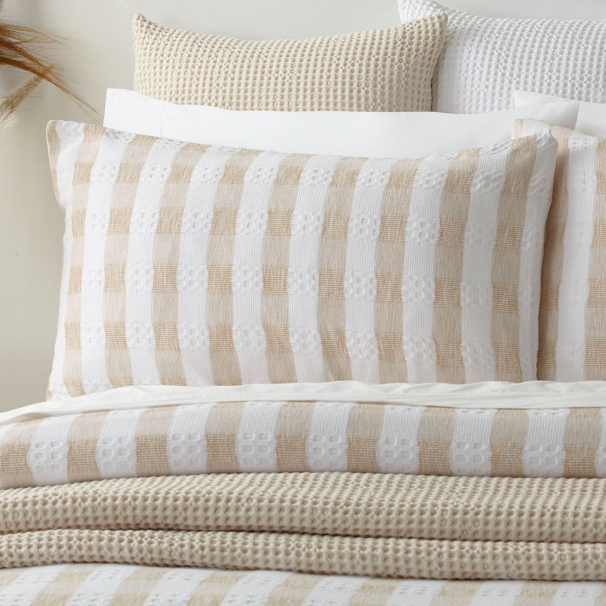 Paxson Duvet Set - Camel - Queen - BAKSANA