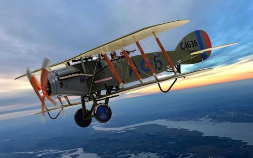 Diecast Aircraft - 1/48 Bristol F-2B Fghtr C4636