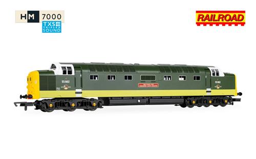 Hornby Trains - R/RD BR CL55 YrkLgt Infty wSd