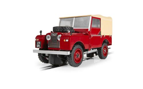 Slot Car - Land Rover S1 Red